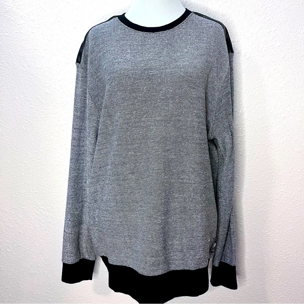 Broken Threads Men’s Crewneck Long Sleeve Sweater Long Sleeve Shirt